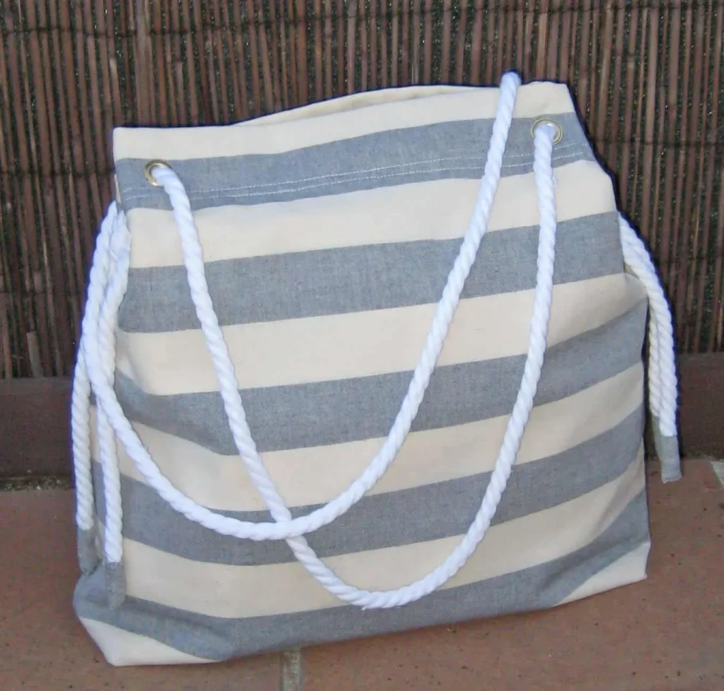 La mar de ideas DIY: TUTORIAL - BOLSA DE TELA PARA EL VERANO