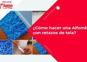 Cómo hacer una Alfombra con retazos de tela Blog